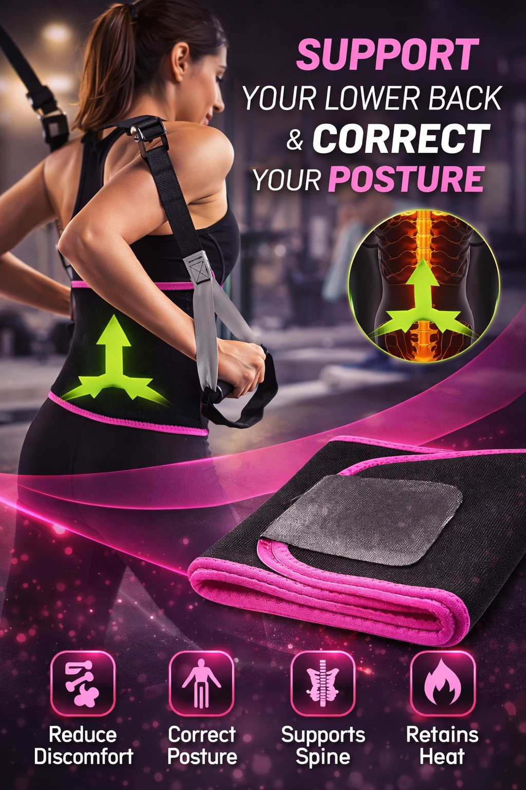 FASHWOX™ CoreFlex SlimFit Waist Belt