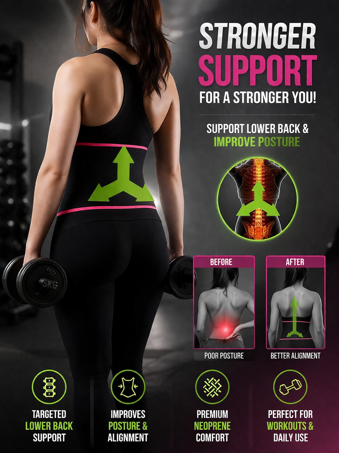 FASHWOX™ CoreFlex SlimFit Waist Belt